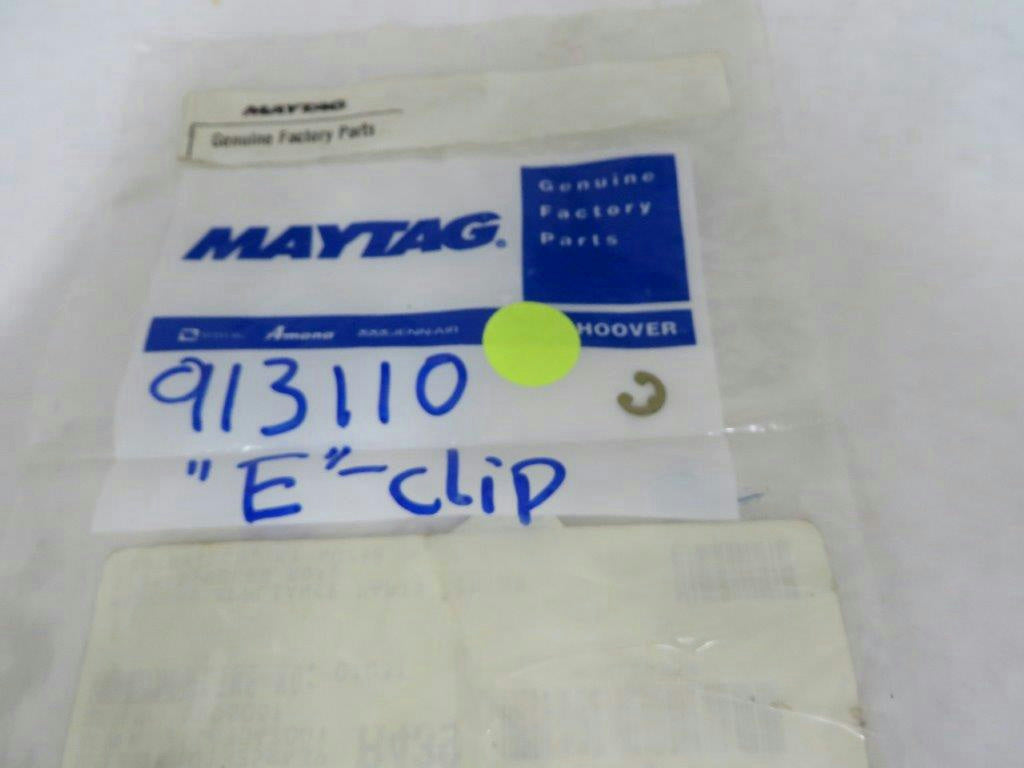 MAYTAG WHIRLPOOL DISHWASHER 913110 “E” CLIP NEW MAYTAG WHIRLPOOL DISHWASHER 913110 “E” CLIP NEW